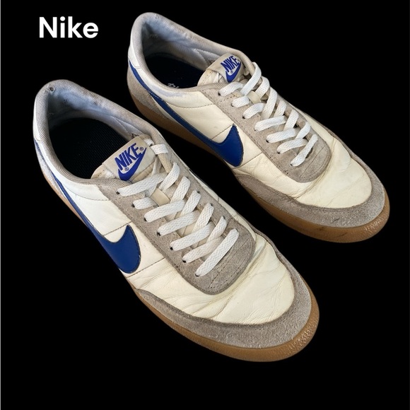 Nike Killshot 2 Leather SailNavy Gum White Men's Sz 10 - Picture 1 of 7